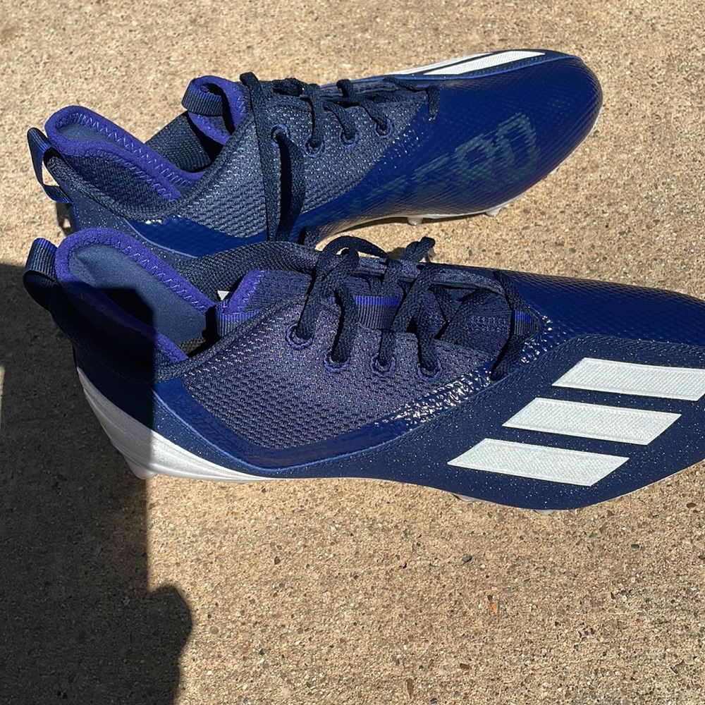 Adidas adizero scorch blue white mens football 11.5 - Picture 5 of 8